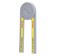 Generic Rapporteur de Scie à Onglet, Outil de Recherche D'angle à 360 Degrés pour Charpentiers et Plombiers, Plastique Imperméable Durable, Solution de Mesure Facile