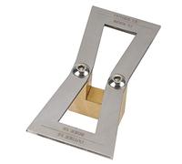 Generic Règle à Queue D'aronde, Outil de Travail du Bois Durable en Acier Inoxydable pour un épissage Efficace des Plaques et des Connexions Rectangulaires (pas d'échelle)