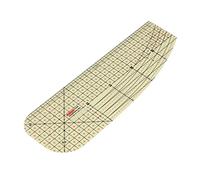 Generic Règle D'ourlet Chaude, Outil de Mesure en Plastique Souple Résistant aux Hautes Températures pour le Repassage, la Couture et le Quilting, 1 unité (HR3010)