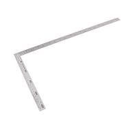 Generic Règle Rectangulaire En Acier Inoxydable, Règle à Angle Droit, 25x50cm