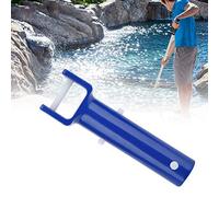 Generic Remplacement de Poignée de Tête en V pour Accessoires de Piscine Poignée de Brosse à Pince Durable 2 Pièces Bleu pour Une Installation Facile