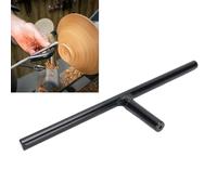 Generic Repose-outil de Tour en Acier Inoxydable de 12 Pouces avec Poteau de 5/8 Pouces pour le Tournage de Tour à Bois, Compatible avec les Tours de Taille Moyenne, Conception de Type T pour un