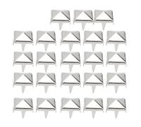 Generic Rivets à Pointes en Laiton de qualité Supérieure pour la Maroquinerie, 400 Ensembles Adaptés aux Sacs, Chaussures, Ceintures et Vêtements en or, Argent, Bronze ou Couleur Pistolet 4MM-7MM
