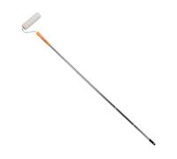 Generic Rouleau à Peinture Télescopique, Brosse Robuste pour les Tâches de Peinture à Domicile, Tige D'extension en Acier Inoxydable de 1,8 M avec 4 Brosses