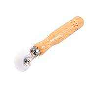 Generic Rouleau de Couture de Papier Peint Professionnel pour Joints de Murs avec Matériau POM Durable et Poignée Ergonomique en Bois, 1 Pièce