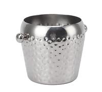 Generic Seau à Glace en Acier Inoxydable, Design Mini isolé, Idéal pour Rafraîchir le Vin et le Champagne, Parfait pour les ou les Fêtes à la Maison, 1 L (mèche)