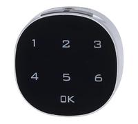 Generic Serrure à Combinaison électronique avec Mot de Passe personnalisé à 4 ou 15 Chiffres, Serrure d'armoire en Alliage de Zinc pour Tiroirs, Boîtes à Outils, Casiers de Rangement, Classeurs de