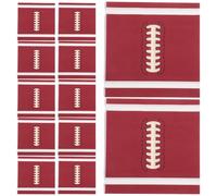 Generic Serviettes de Football en Papier Marron Jetables 20pcs, Décoratives et Douces, Très Absorbantes, pour Fêtes D'anniversaire et Occasions Spéciales
