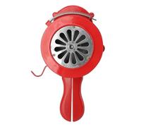 Generic Sirène à Manivelle Manuelle d'urgence, Alerte Forte de 110db pour Usage Domestique et Industriel, Alliage D'aluminium, 1 unité (Rouge)
