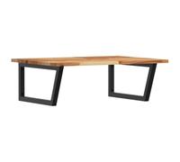 Generic Solid Acacia Wood Floating Bathroom Vanity Top, 80x60cm