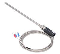 Generic Sonde de Capteur de Température PT100 Blindée, Durable et Flexible pour L'industrie Textile, Haute Précision 450 ℃