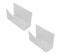 Generic Support Organisateur de Support de Courrier Transparent en Acrylique pour Lettres de Bureau, Factures, Cartes de Visite, Trieur D'enveloppes Autoportant pour Bureau ou Décoration Intérieure