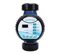 Generic Système de Chloration de Piscine à Eau Salée, Générateur d'eau Salée Intelligent avec Plaques Ti Autonettoyantes et Contrôle WiFi, Système d'eau pour Piscines, Spas et Spas jusqu'à 45 M