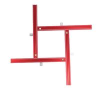 Generic Système de Rails Parallèles, Ensemble de Jonction de Scie en Alliage d'aluminium de 600Mm pour Outils de Travail du Bois