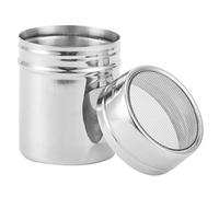 Generic Tamis à Poudre de qualité Alimentaire, Agitateur en Acier Inoxydable pour café, thé, Assaisonnement, Argent 304, 1 unité (petite taille)