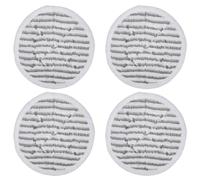 Generic Tampons de Vadrouille en Microfibre pour un Nettoyage Efficace des Sols avec Tampon de Gommage Réutilisable adapté pour Vadrouille Requin 19x19 Cm 2-8 Paquets (4PCS)