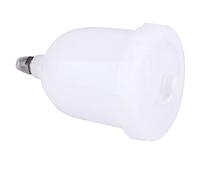Generic Tasse de Pistolet de Pulvérisation, Pot de Peinture à Alimentation par gravité, Décoration en Plastique Blanc de Haute dureté pour Le Remplissage de Peinture Industries de Machines de