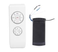 Generic Télécommande sans Fil pour Lampe de Ventilateur de Plafond avec 4 Options de Synchronisation et 3 Réglages de Vitesse pour Un Usage Domestique