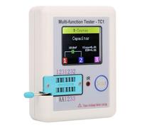 Generic Testeur de Transistor Écran TFT avancé -TC1 pour Diodes de Condensateur Testeur Multifonctionnel pour les Professionnels de L'électronique Ingénierie Plastique