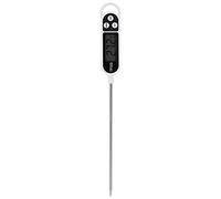 Generic Thermomètre Alimentaire Numérique, Sonde en Acier Inoxydable avec Affichage Clair, pour la Cuisine à Domicile, Rôtissage et Cuisson, Parfait pour la Viande, 1 Pièce