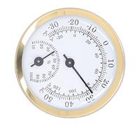 Generic Thermomètre D'intérieur, Mini Hygromètre Durable, Moniteur Précis de Température et d'humidité, pour la Maison, le Bureau et la Cuisine, D2,28 Pouces