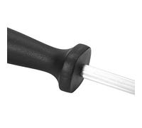 Generic Tige de Barre D'affûtage de Couteaux Professionnelle en Acier Inoxydable, pour Outils de Cuisine, Poignée Ergonomique Antidérapante, Longueur de 12.0 Pouces (Style 7)