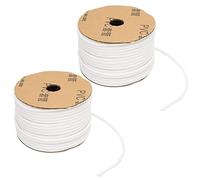 Generic Tube de Marqueur de Fil de Boîtier en PVC, Gaine de Protection Flexible et Durable pour Imprimantes à Tube, 2 Pièces, Excellente Identification des Câbles (ZMY-2.5)
