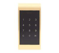 Generic Verrouillage par Mot de Passe à Clavier Tactile, Verrouillage électronique Numérique de sécurité pour Armoire avec Double Protection par Mot de Passe, Entrée sans n Alliage de Zinc pour
