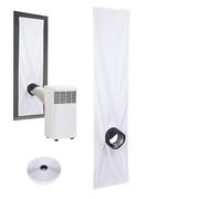 Genérico AC Window Seal - Draft Stopper 2 m, Vent Protector | Sound Dampening Insulation Panel For Summer Cooling Bedroom Living Room Office RV Mobile Industrial Spaces Home Apartment Use