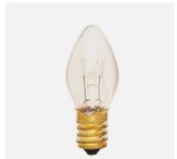 Generico Ampoule olive E14 7,5 W 220 V bougie lumière ampoule lume luminaire