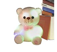 Generico AnimaDi Peluche Lumineuse Douce Décoration pour Chambre Lumineuse | Ours en peluche brillant dans le noir pour enfants adultes maison, salon, crèche, bureau, Noël