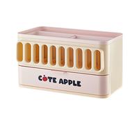 Generico Armoire de rangement de table - boîte organisateur de bureau multifonction | conteneur pour studio, dortoir scolaire, solution pour l'organisation du bureau de la maison P