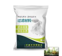 Genérico Bio Médias pour filtre d'aquarium - Anneaux biologiques 500 g | Recharge de filtre de bassin | pour eau salée, maison, bureau, étang, extérieur, corail, betta, tortue, crevettes