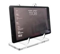 Genérico Book Stand Display Rack, Clear Acrylic Anti-Slip, Vertical Space-Saving Organizer Gear with Sturdy Build, Easy Office Nursery, Premium Quality Classroom Living 3,94 x 8,66 x 8,58 pouces