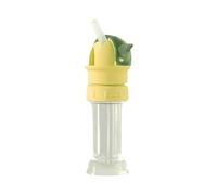 Generico Bouchon Sippy pour gourde | Bec de rechange avec paille 2 en 1 anti-fuite - Bouchon avec paille pour bouteilles de sport, pour camping, pique-nique, voyage, crèche, école, et filles