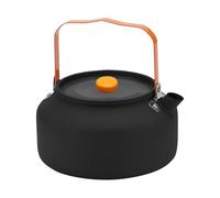 Generico Bouilloire de camping, bouilloire à thé de camping, bouilloire portable pour sac à dos, bouilloire de feu de camp en acier inoxydable 304, cafetière