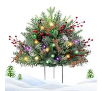 Generico Bouisson de de Noël | Décorations de Noël artificielles avec un trépied partage | pour fêtes de Noël pour mise à niveau au bureau : vorgesa Vorgarten Birthday R