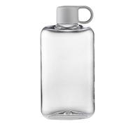 Genérico Bouteille d'eau rectangulaire - Flat Portable Container 500 ml, support anti-fuite, Freezer Ready Build | Camping Summer Outdoor Indoor Beach Car Hydration Juice Beverage Coffee Present