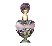 Generico Bouteille réutilisable en émail | Cadeau de parfum vintage | Romantique peint à la main de voyage pour la maison Ornement décoratif de collection Atomiseur Spray Conteneur