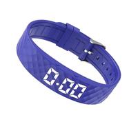 Generico Bracelet avec réveil - Le minuteur silencieux portable | pour , voyager, femmes, hommes, adultes, filles, enfants, personnes âgées, personnes âgées, bracelet réveil avec vibration