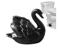 Generico Cache-vis pour WC - 10 x 5,5 x 8,5 cm - Bouchons mignons en céramique, décoratifs pour WC | salle de bain chambre d'appartement Dortoir pour bureau hôtel RV comptoir protection davance