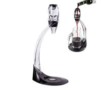 Generico Carafe à décanter pour vin de cuisine multifonction portable et | Aérateur verseur avec bec verseur pour Noël, Saint Fêtes, cuisine, dégustation, maison, camping, pique-nique, famille, bar