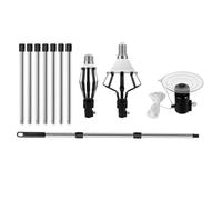 Generico Casa Residenzia - Outil de retrait de lumière extensible de 4 m avec panier pour changement de lampe | Changeur de lampe ergonomique pour plafonds hauts