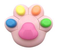 Genérico Cat Paw Highlighters, Smooth Ink Markers, No Bleed Pens, Cute Pastel Colors Office School Study Supplies for Women Teachers Students Journaling Scrapbooking Note Taking Coloring Planner