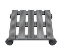 Generico Chariot porte- avec roues, soucoupe portante avec roues pivotantes, pour intérieur, extérieur, terrasse, patio, balcon, jardin, sol
