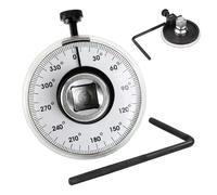 Genérico ynamométrique angulaire - Réglable avec échelle de précision métallique, adaptateur mécanique pour ynamométrique, pour étalonnage, garage, maintenance, moteur, installation, moyeu
