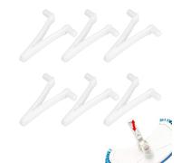 Genérico Clips de piscine V - Pool Skimmer V Clip pour skimmer Net - Clip en V universel pour skimmer, clips de filet pour poteau de piscine pour nettoyer les , clips de fixation pour brosse