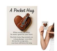 Generico Collection Music Hug - Souvenir de motivation fait à la main | Souvenir musical inspirant - Pour , adultes, anniversaire, Noël, guitariste, violoniste, pianiste