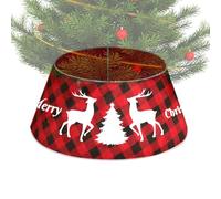 Genérico Collier pour sapin de Noël : base de ferme de 60 cm, cadre décoratif rustique, couverture en tissu non tissé | Affichage de Noël pour salon, utilisation de décoration de fête
