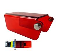 Genérico Couvercle du Module - Couverture Acrylique du Module Laserle - Couverture de Protection Acrylique pour graveur - Étui Protecteur de sécurité Lentille de Filtre Rouge Verte pour